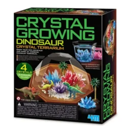 Krystalldyrking - Dinosaurterrarium