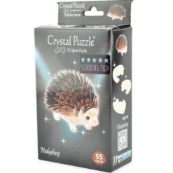 Krystallpuslespill m. 55 brk. - Pinnsvin