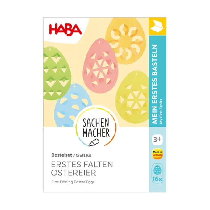 Lag brettede påskeegg, 16 stk.