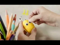 Lag påskepynt med Foam Clay