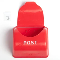 Lekeplass postkasse - Rød