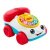 Leketelefon med lyd og dreieskive