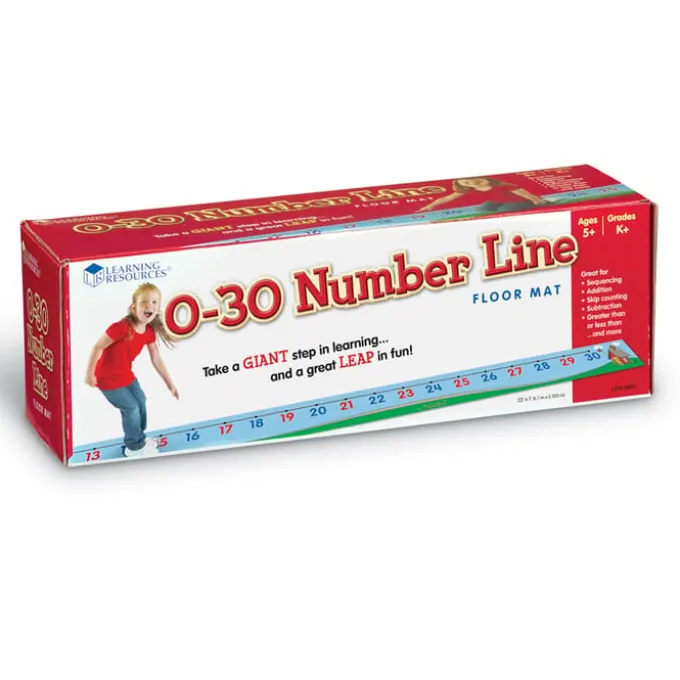 Leketeppe - Tallinje 0-30