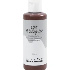Linoleumsmaling 85 ml. - Brun
