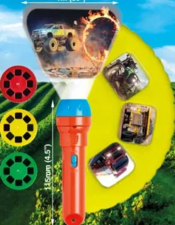 Lommelykt m projektor - Traktor & trucks