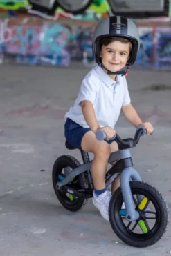 Løpesykkel BMXie GLOW - Antracit (2-5 år)