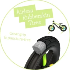 Løpesykkel BMXie GLOW - Pistacie (2-5 år)