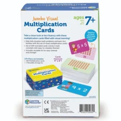 Læringskort - Øv på multiplikasjon