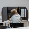 Lydabsorberende skrivebordsskjerm - Stor