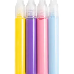 Lyspenn - Blå/rosa/lilla/gul, 4 x 30 ml