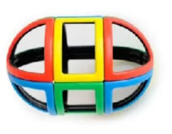 MAG Polydron | Sphera Barnehagesett | 72 deler