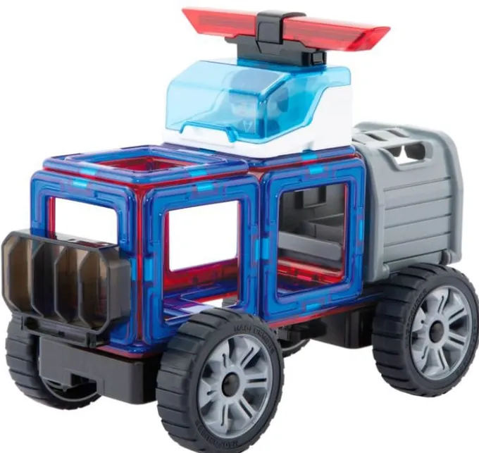 Magformers 26 stk - Politi og brannvesen