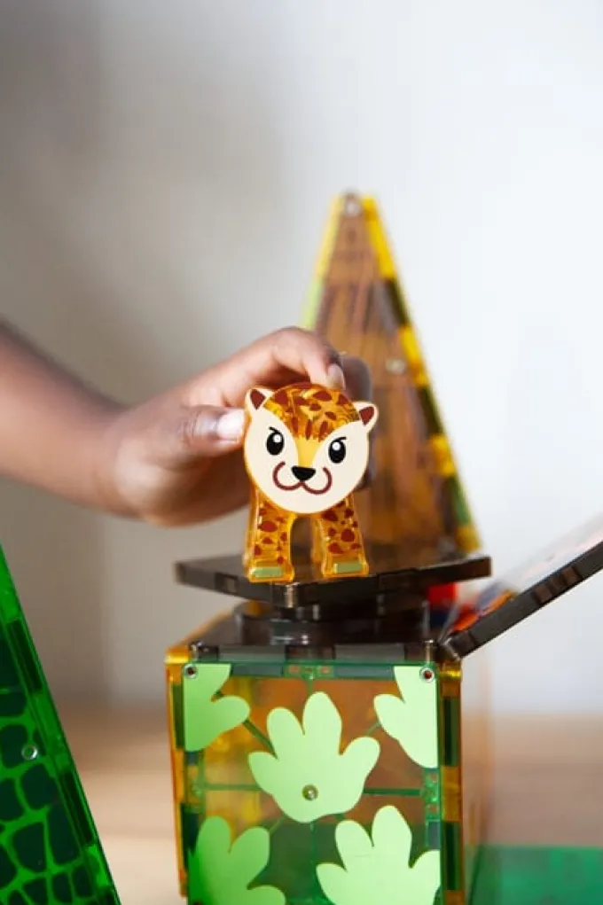 Magna-Tiles | Jungeldyr, 25 stk