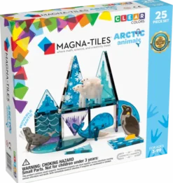 Magna-Tiles | Arktiske dyr, 25 stk