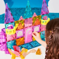 Magna-Tiles | Eventyrslott Deluxe, 48 stk
