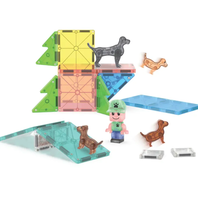 Magna-Tiles | Hundebarnehage, 27 deler