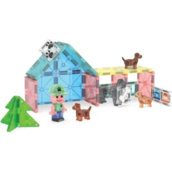 Magna-Tiles | Hundebarnehage, 27 deler