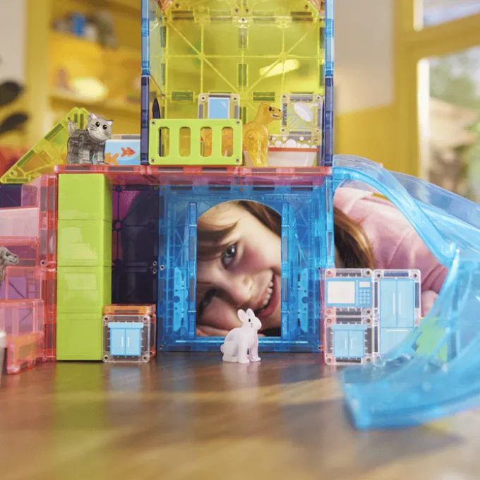 Magna-Tiles | Kjæledyrenes paradis, 50 deler