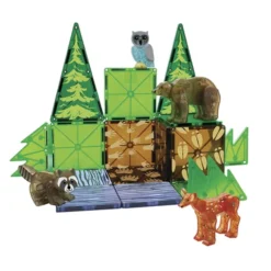 Magna-Tiles | Livet i skogen, 25 stk