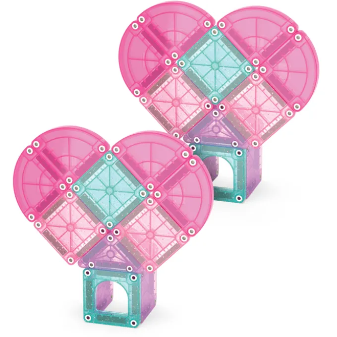 Magna-Tiles | microMAGS Hjerte til hjerte, 26 stk.
