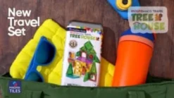 Magna-Tiles | microMAGS Trehytte, 24 stk.