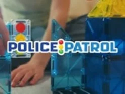 Magna-Tiles | Politipatrulje, 20 deler