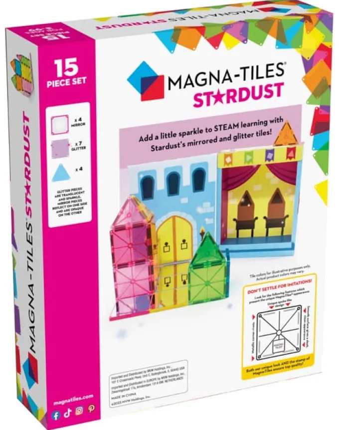 Magna-Tiles | Stardust 15 stk.