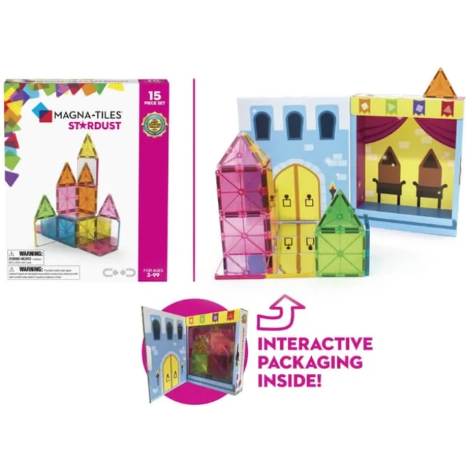 Magna-Tiles | Stardust 15 stk.