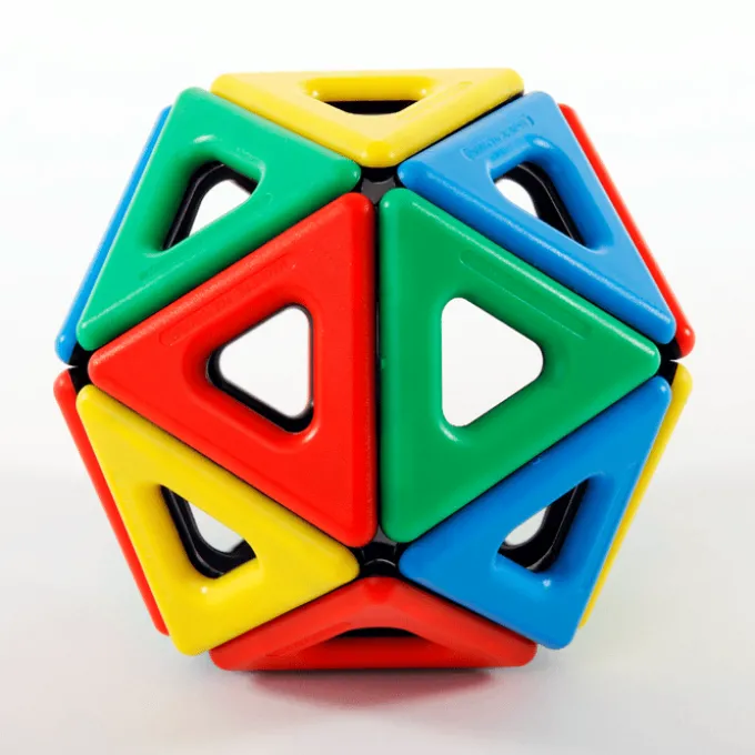 MAG Polydron | Institutionssett | 96 deler