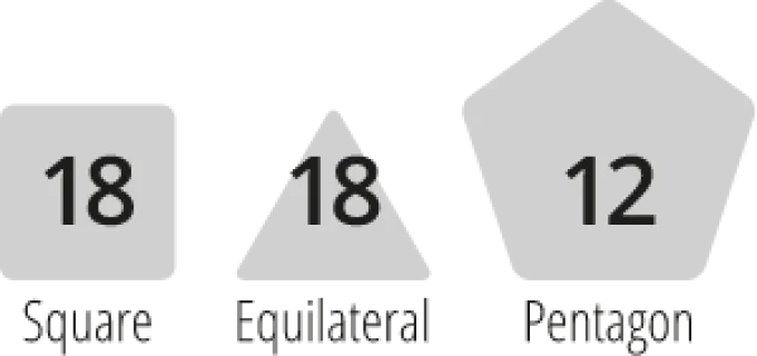 MAG Polydron | Speilsett | 48 deler