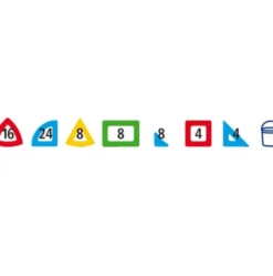 MAG Polydron | Sphera Barnehagesett | 72 deler