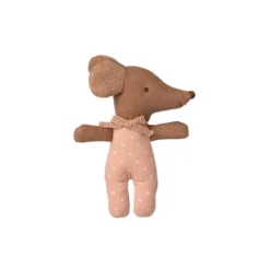 Maileg babymus, Rosa - I fyrstikkeske