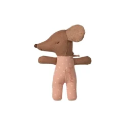 Maileg babymus, Rosa - I fyrstikkeske