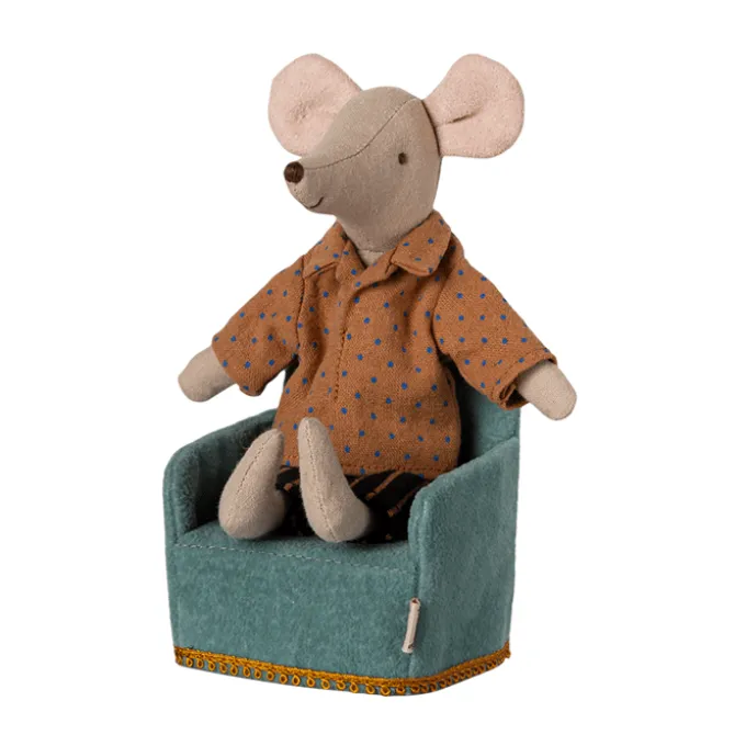 Maileg lenestol for mus - Mint