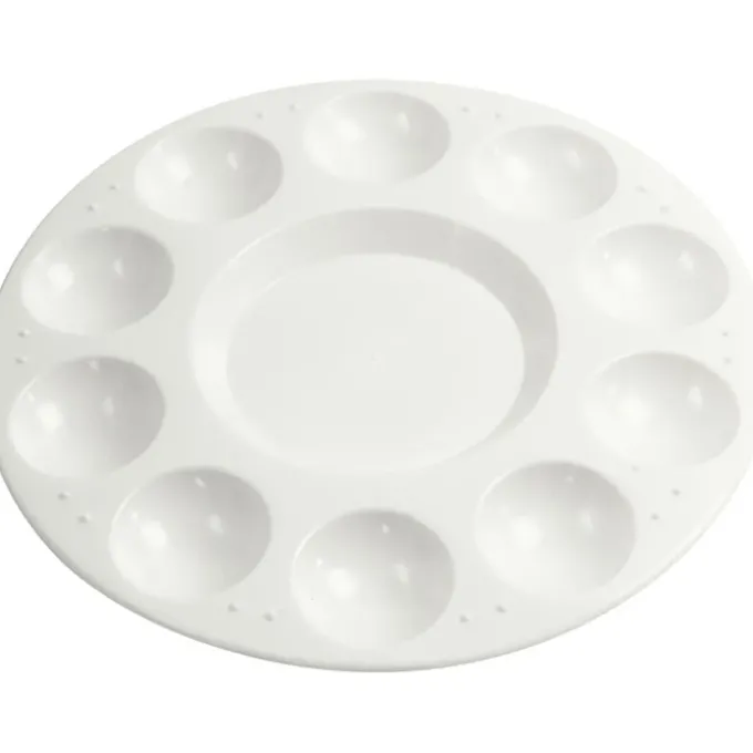 Malepalett i plast - Ø 17 cm