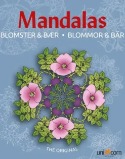 Mandalas Malebok - Blomster og bær