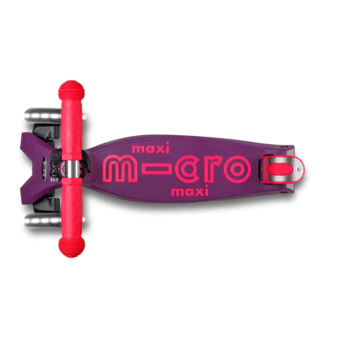 Micro - Maxi Deluxe sammenleggbar LED, Neon Pink