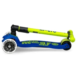 Micro - Maxi Deluxe sammenleggbar LED, Neon Yellow