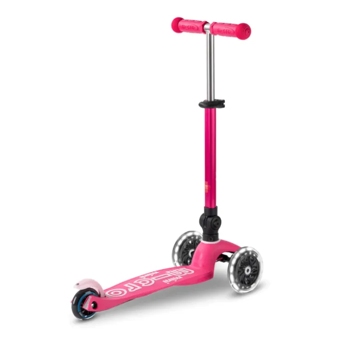 Micro - Mini Deluxe sammenleggbar LED, Rosa