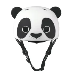 Micro sykkelhjelm Panda - Liten, 48-53 cm