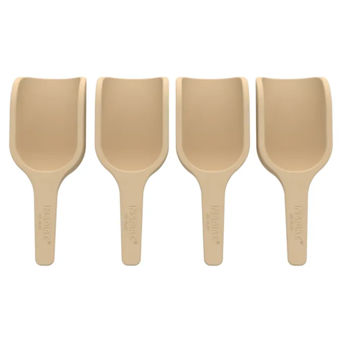 Minispade til sanselek - Natur, 4 stk.