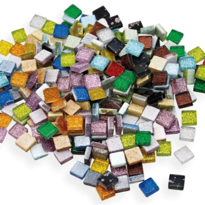 Mosaikk-miks glitter, ca. 300 stk.