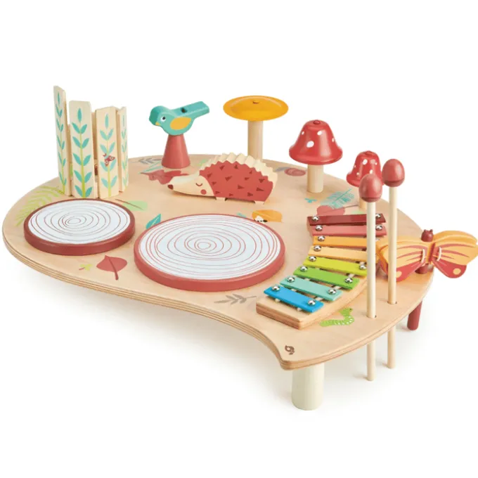Musikkbord med 7 forskjellige instrumenter