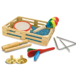 Musikk-kasse med 7 instrumenter