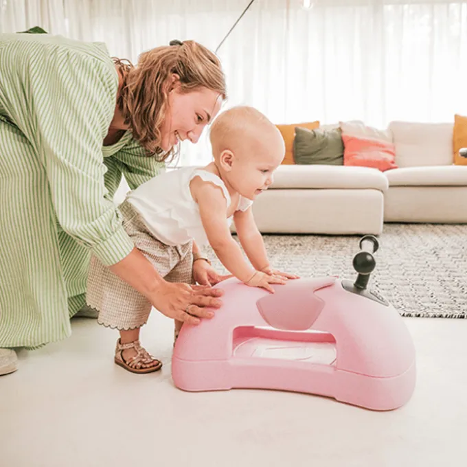 My First - 3-i-1 scooter, Rose
