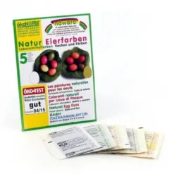 Naturlig farge til egg - 5 farger