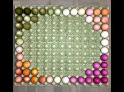Naturlig farge til egg - 5 farger
