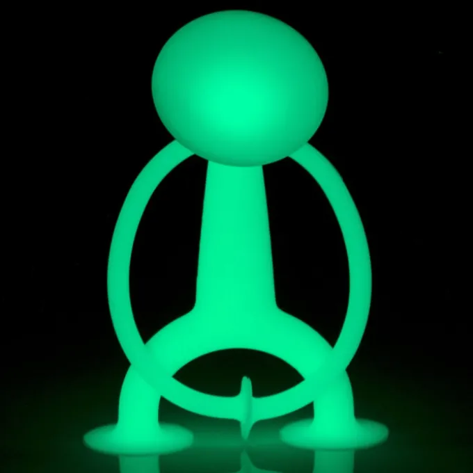Oogi sugekopfigur 13 cm - Glow in the dark, 1 stk.