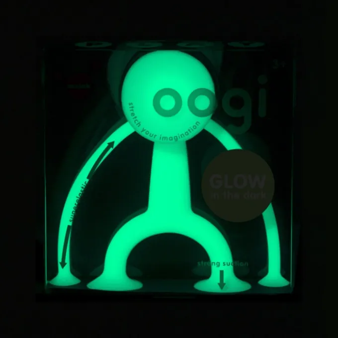 Oogi sugekopfigur 13 cm - Glow in the dark, 1 stk.