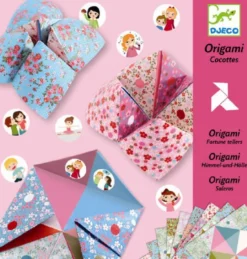 Origami - Spåark i lyse farver